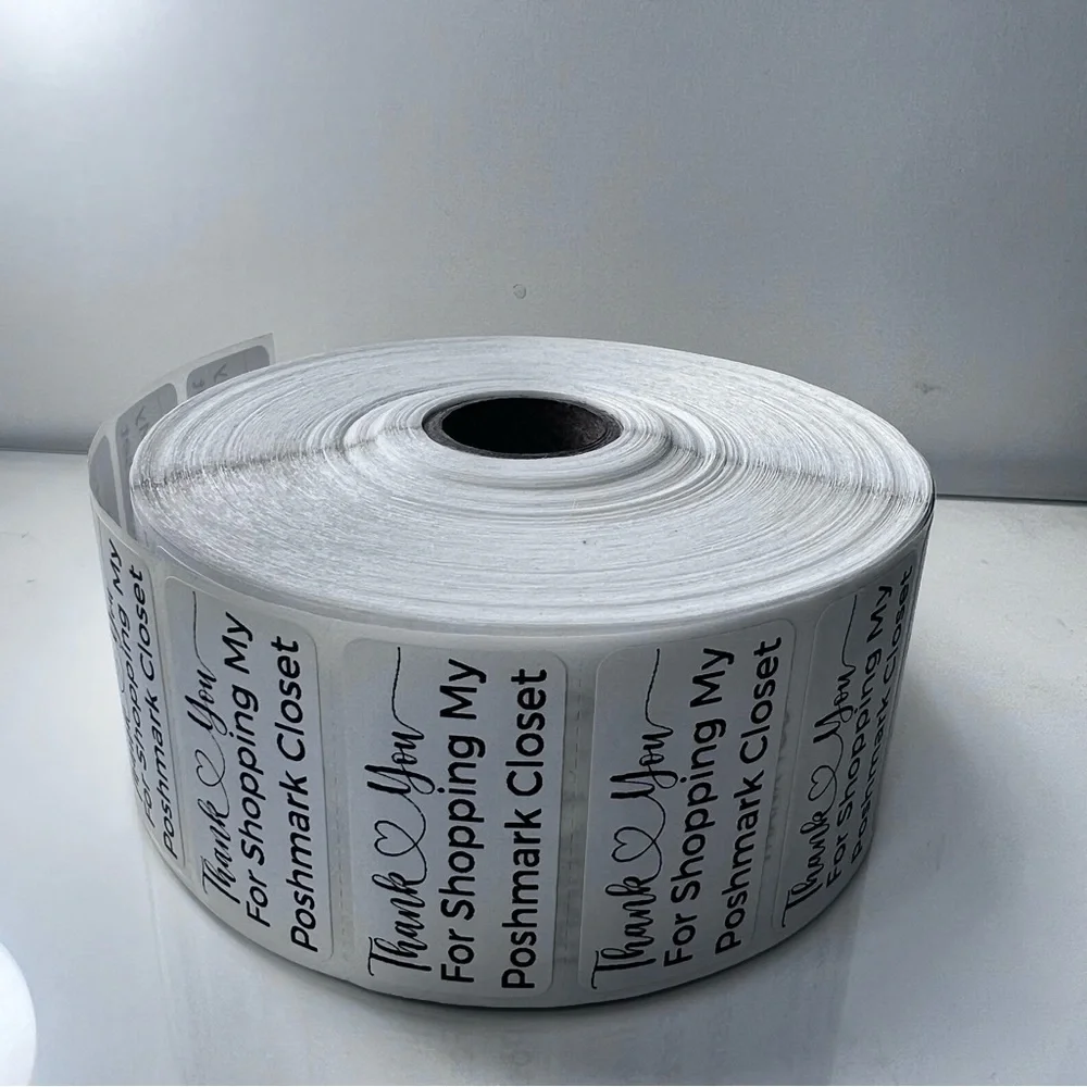 100 Poshmark Package stickers | thank you for shopping my Poshmark closet - Picture 4 of 6